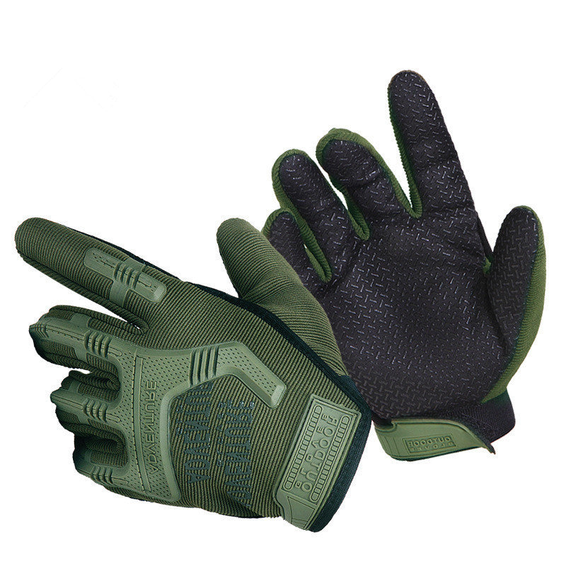 Breathable Non-slip Fitness Anti-impact Camouflage Riding Outdoor Gloves