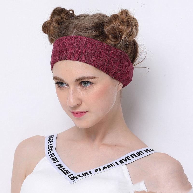 Sweat-absorbent headband