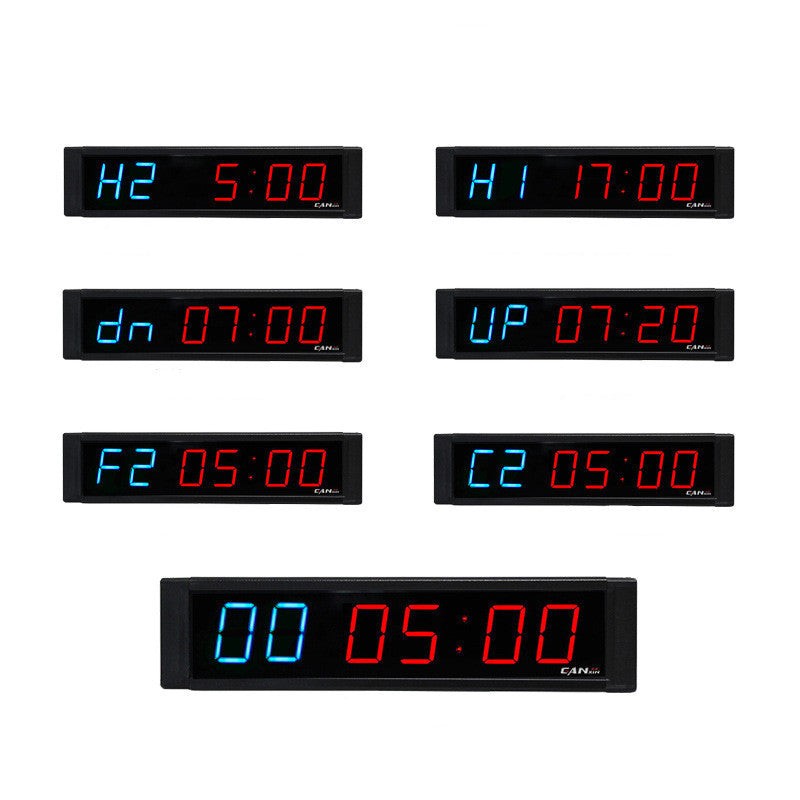 Countdown Timer Gym Electronic Timer for Indoor Fitness and Training.