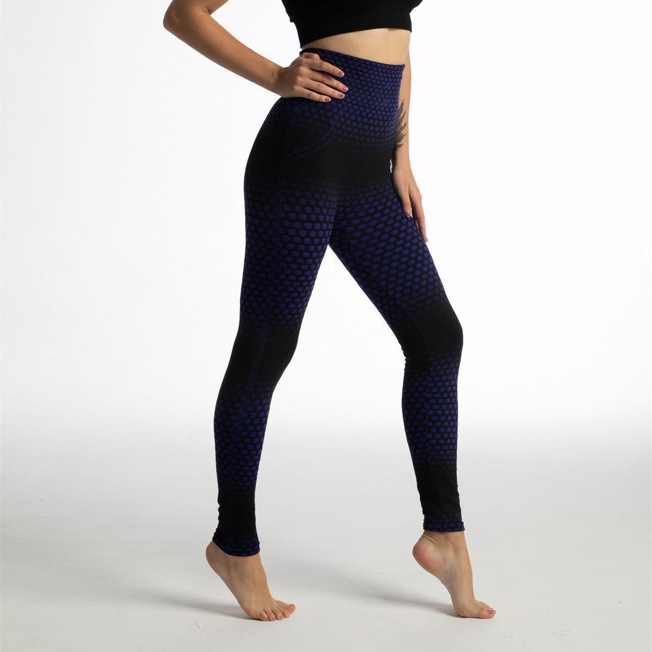 High Waist Leopard Print Leggings for Fitness & Style - Versatile Fit