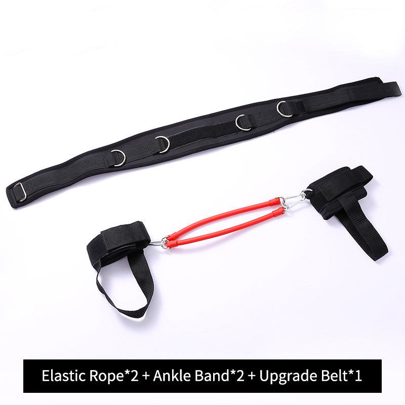 Resistance Rope Trainer for Springing Fitness - Portable, Adjustable