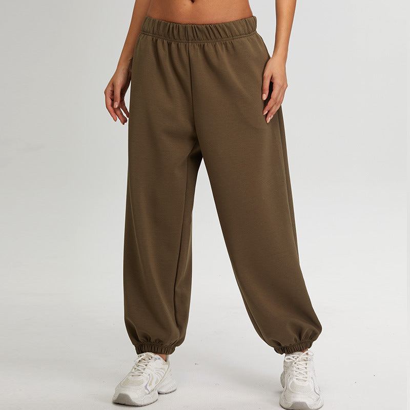 Workout Loose Casual Trousers – Comfort & Style Fitness Pants S-XL.