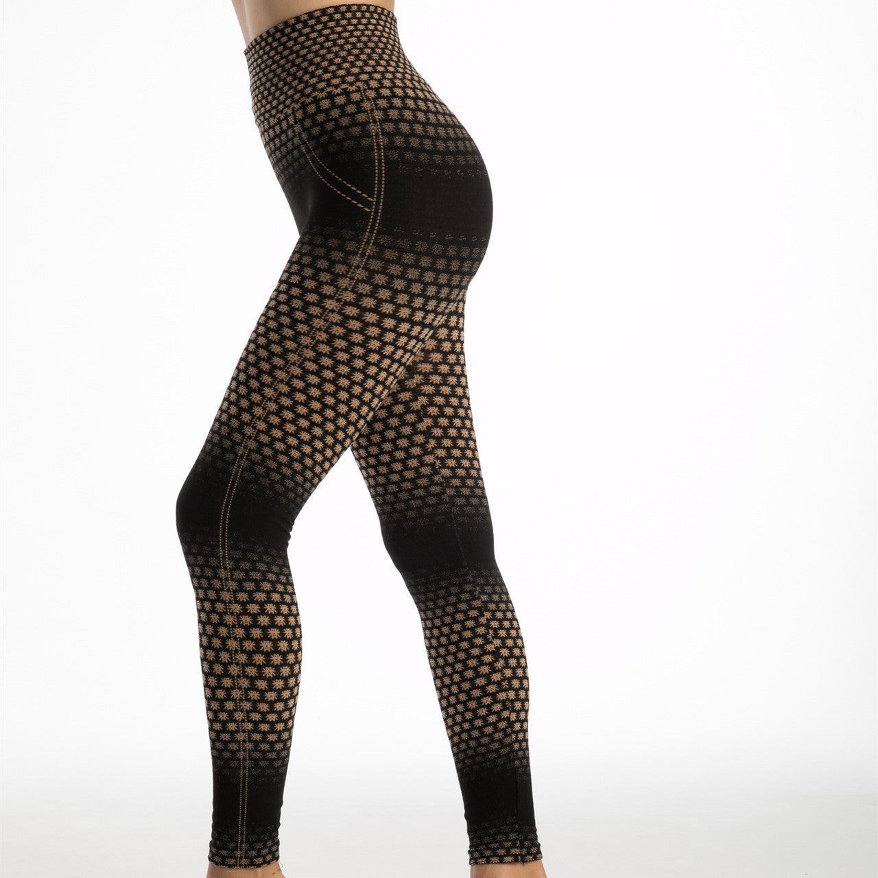High Waist Leopard Print Leggings for Fitness & Style - Versatile Fit