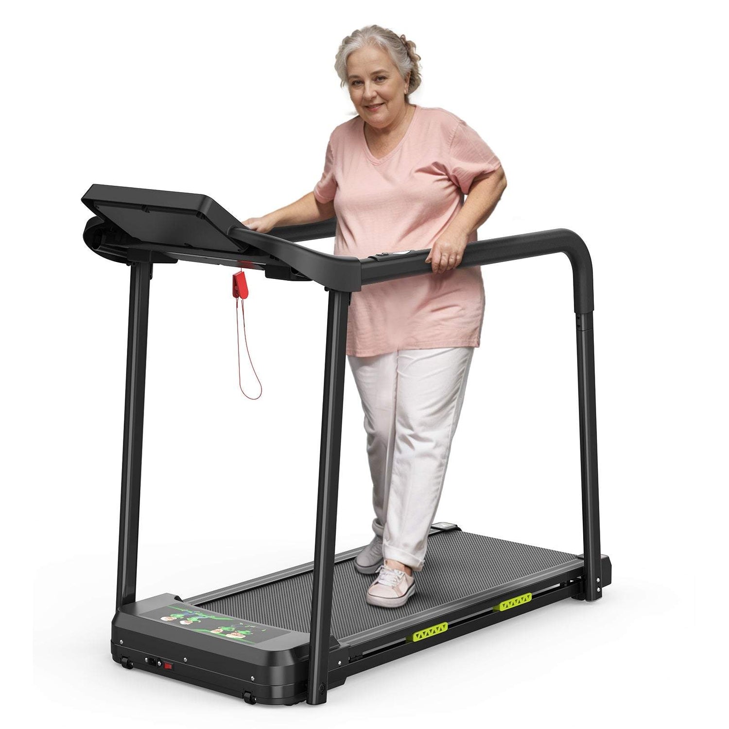 Walking Pad Treadmill - Foldable Senior Exercise Equipment LED Display