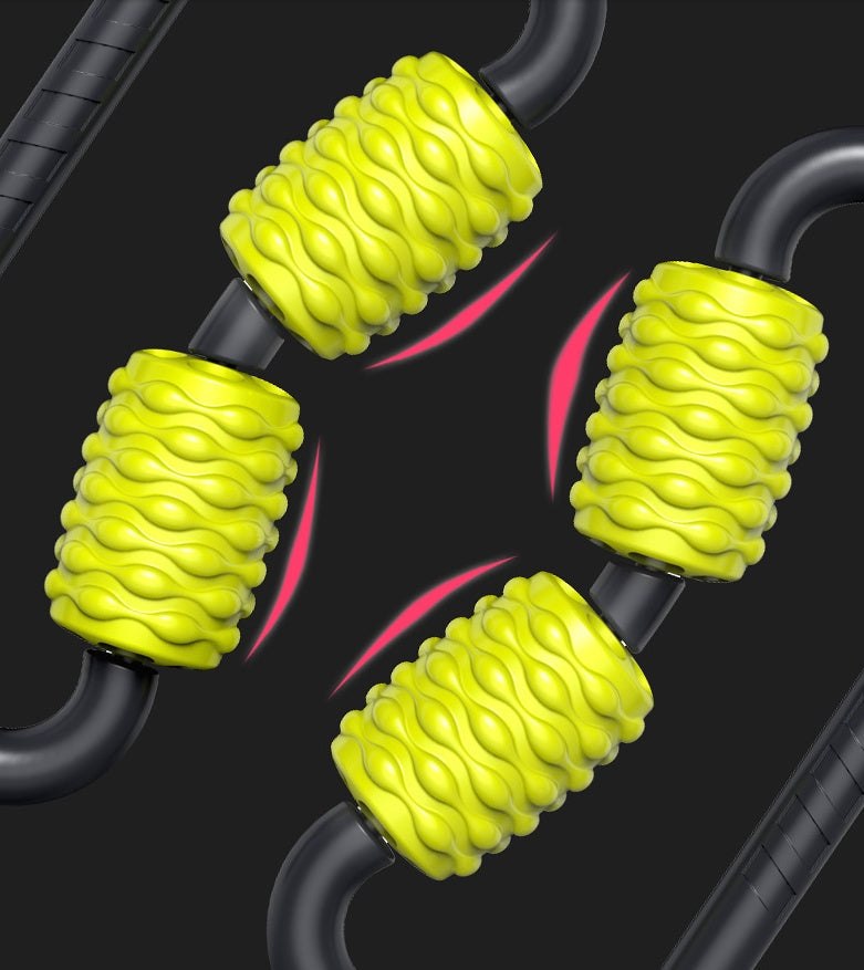 Foam Shaft Muscle Relaxer - Leg Massage Roller for Fitness and Relief.