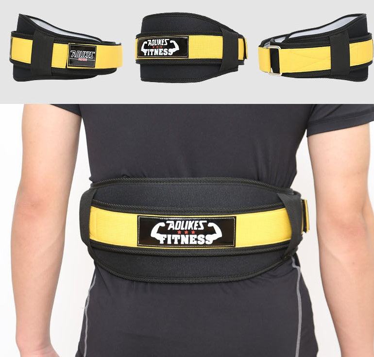 Fitness Weightlifting Waistband and Durable Nylon Adult Fitness Gear  