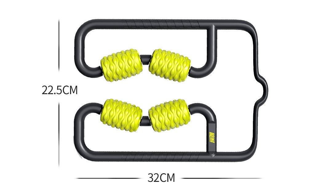 Foam Shaft Muscle Relaxer - Leg Massage Roller for Fitness and Relief.