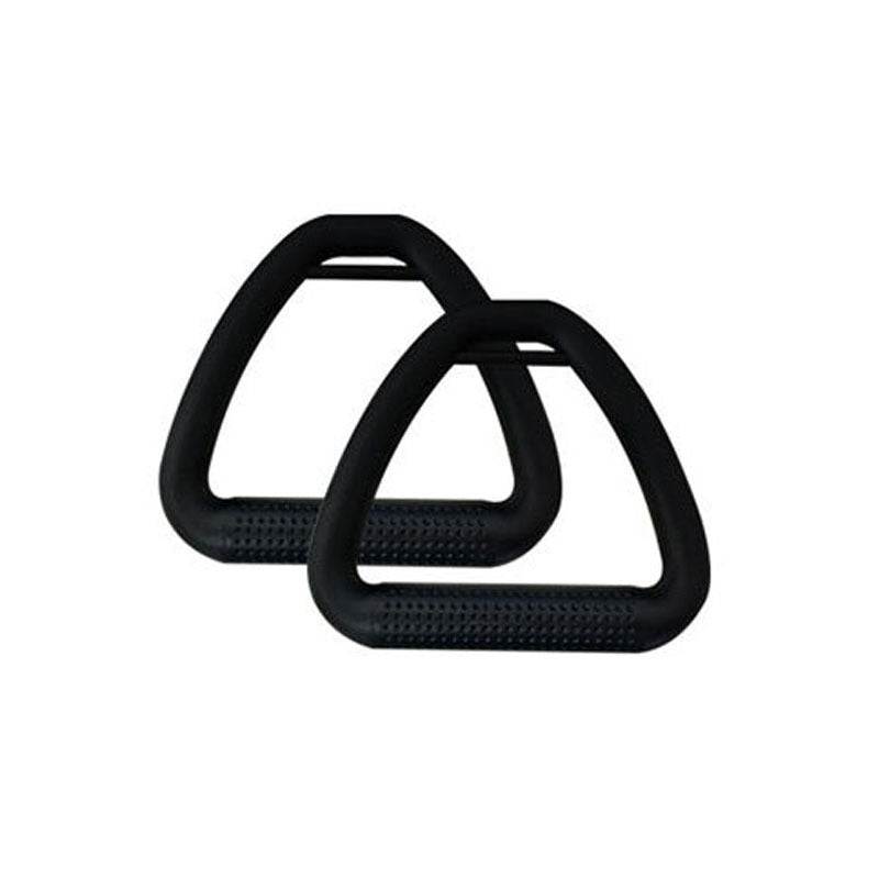 Multifunctional suspension training ring indoor and outdoor workouts.