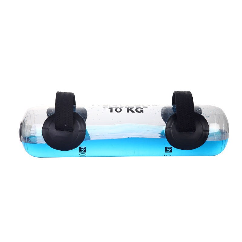 Transparent Cylindrical Weight-bearing Fitness Water Dumbbell Exercise