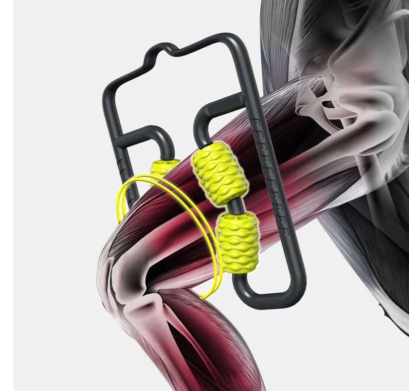 Foam Shaft Muscle Relaxer - Leg Massage Roller for Fitness and Relief.