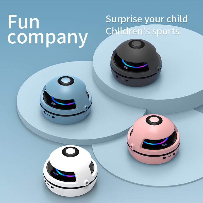 Smart Rope Skipping Machine Level Speed Adjustment LED Light Wireless