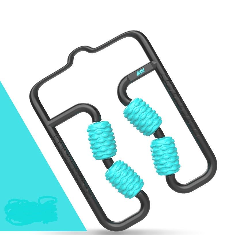 Foam Shaft Muscle Relaxer - Leg Massage Roller for Fitness and Relief.