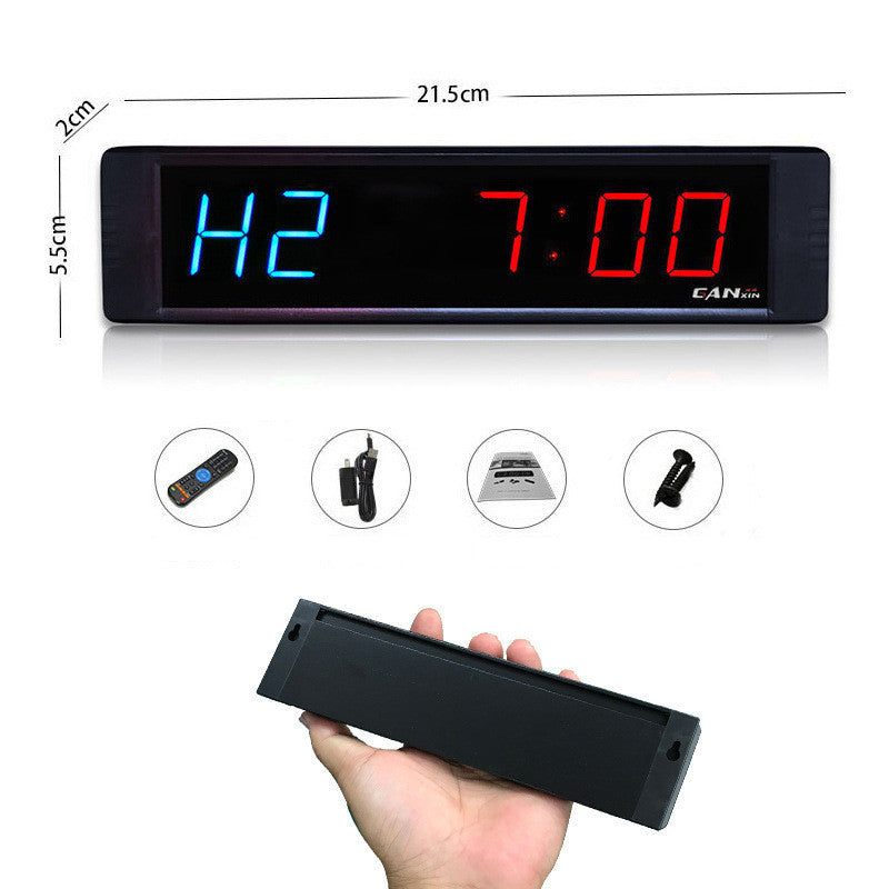Countdown Timer Gym Electronic Timer for Indoor Fitness and Training. 