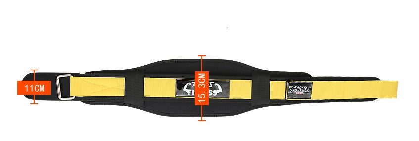 Fitness Weightlifting Waistband and Durable Nylon Adult Fitness Gear  