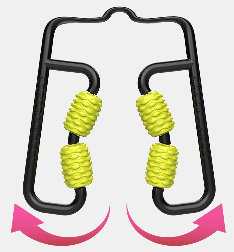 Foam Shaft Muscle Relaxer - Leg Massage Roller for Fitness and Relief.