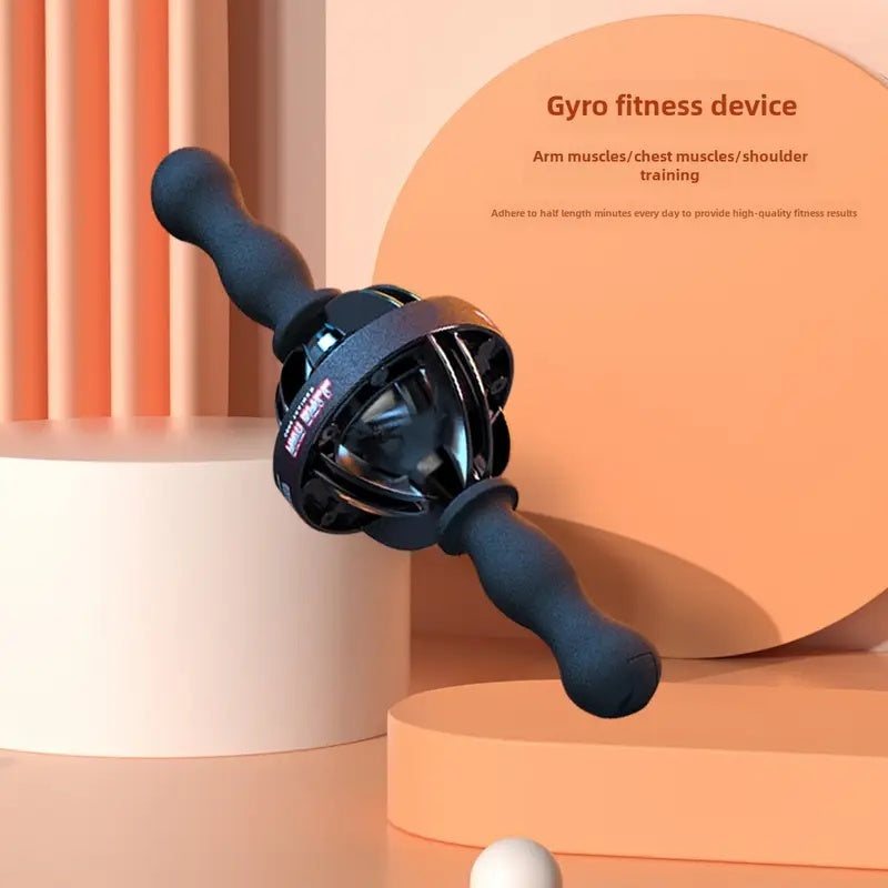 Black Gyro Fitness Trainer Wrist Forearm Trainer Build Strength Burn  