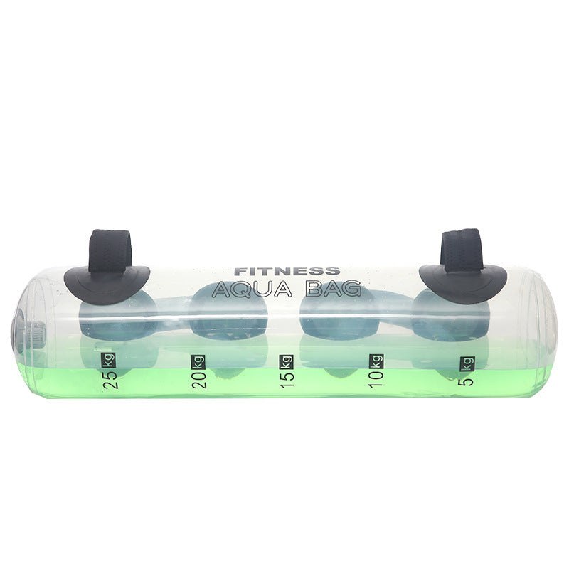 Transparent Cylindrical Weight-bearing Fitness Water Dumbbell Exercise