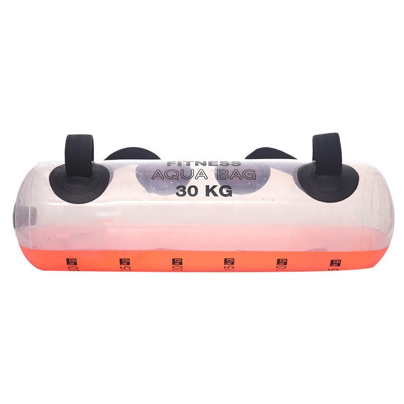 Transparent Cylindrical Weight-bearing Fitness Water Dumbbell Exercise