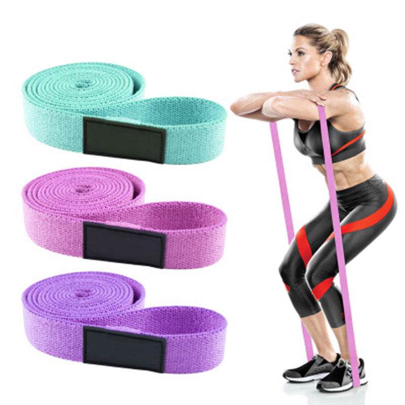 Long Yoga Fitness Squat Tension Belt