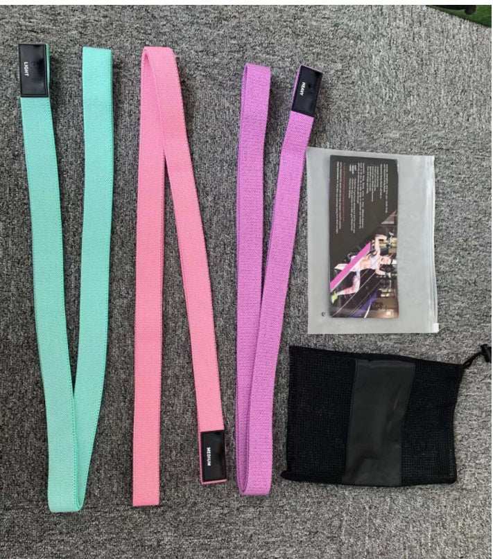 Long Yoga Fitness Squat Tension Belt